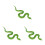 3Pièces Serpent Jouet Imitation Tpr Vert Pour Blagues Et Fêtes 5