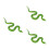3Pièces Serpent Jouet Imitation Tpr Vert Pour Blagues Et Fêtes 8