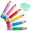24Pièces Accessoires Gonflables Crayons PVC Décorations Classe Animées 11