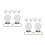 12Pièces Clips Rond Suspenders Pour Usage 10