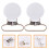 12Pièces Clips Rond Suspenders Pour Usage 11