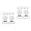 12Pièces Clips Rond Suspenders Pour Usage 6