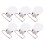 12Pièces Clips Rond Suspenders Pour Usage 3