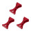 3Pièces Outil Fixation Pignon Arbre Cames Performant Couleur Rouge 9
