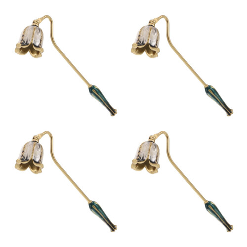 4Pièces Outils D'éteinte De Bougies À Main Élégants Pour Décor Maison 2