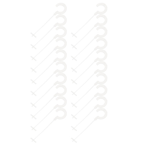 10000Pièces Boucle Sceau Étiquette Multiusage Cordon Suspendu PP 1
