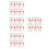80Ensembles Kits Joint Extincteur Rouge Multi Usage 9