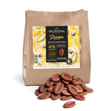 Valrhona Jivara 40 Percent Milk Chocolate Bag of Beans 1 kg