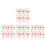 80Ensembles Kits Joint Extincteur Rouge Multi Usage 4