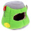 2Pièces Lit Peluche Vert Pet House Pour Hamsters 3