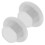 4Pièces Cache Vis Plastique Slide Enfant Durable Compatible Gris 2