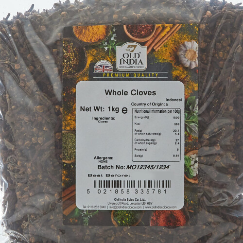 Old India Whole Cloves 1 Kg 1