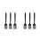6Pièces Silicone Noires Pour Pâtes, Multifonction Cuisine 9