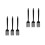 6Pièces Silicone Noires Pour Pâtes, Multifonction Cuisine 4