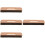 4Pièces Brosse À Peinture Manche Bois Brosse Multi-Usage Poils Souples 9