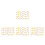 4Ensembles Clips Oreilles Dorés Accessoires Cheveux Tresses Mode 9