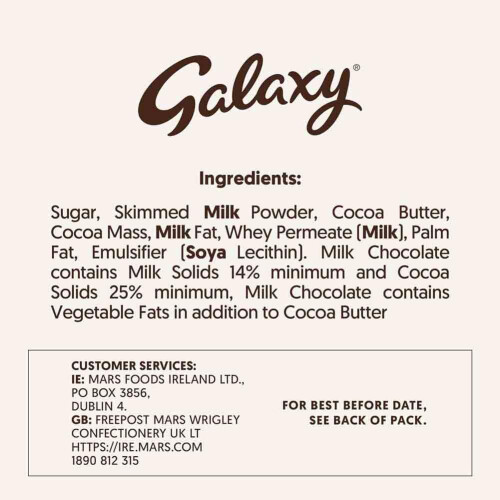 Galaxy Galaxy Ripple, 30 g - Pack of 36 2