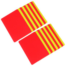 80Pièces Cartes Arbitre Football PVC Compact