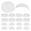 60Pcs Transparent Baseball Cap Liner PVC Insert Hat Shape Keeper 1