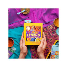 Curry Legend World Tour Cookbook Kit from The Spicery | 80+ World Curry Recipes | Easily Create curries from Around The World with These 4 Spice