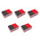 90Pcs Durable Sanding Blocks Multi Color for Drywall Car Wood Metal 6
