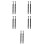 10Pcs Lightweight Aluminum Electronic Component Grabber Tool in Black 7