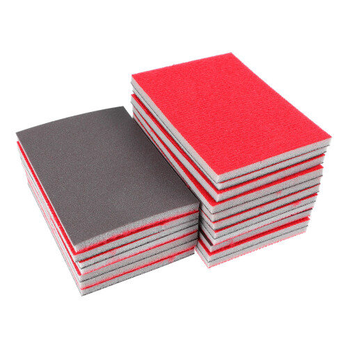 90Pcs Durable Sanding Blocks Multi Color for Drywall Car Wood Metal 1