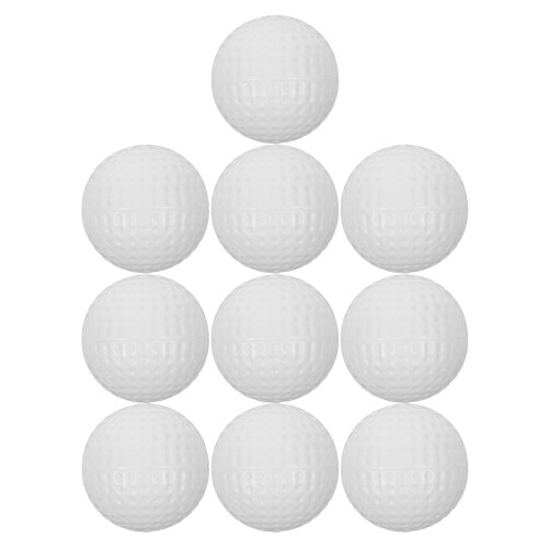 20Pièces De Golf D'entraînement Blanches En Mousse Écologique 2