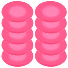 50Pcs Soft Silicone Stethoscope Bell Covers Rosy Medical Spare Parts