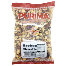 Broken Brazil Nuts 1kg - 100% Raw Broken Brazils 1 kg Large Bag Fresh Natural Brasil Pieces Premium Quality Edible Brazilian Brasilian Nut Snack Bulk