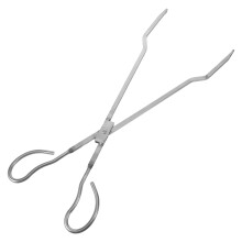 4Pcs Fire Pit Tongs Stainless Steel Bbq Fire Log Grabber for Home Use