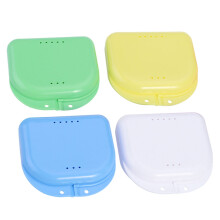 16 Pcs Retainer Cases Orthodontic Storage Boxes Denture Cases