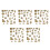 5Sets Clear Acrylic Patchwork Quilting Templates with Ergonomic Grip 6