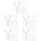 75Pcs Iron Pegboard Hangers Silver Durable Hooks for Garage and Store 5