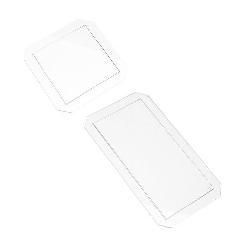 16Pcs Rectangular Quilting Template Rulers Acrylic Clear Sewing Tools