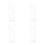 16Pcs Rectangular Quilting Template Rulers Acrylic Clear Sewing Tools 8