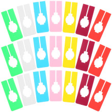 175Pcs Versatile ABS Closet Labels for Hanging Clothes with Size Tags