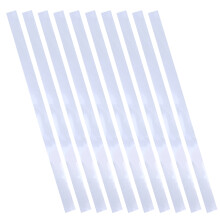 50Pcs Silver Reflective Strips for Speedmeter Durable Paper Stickers