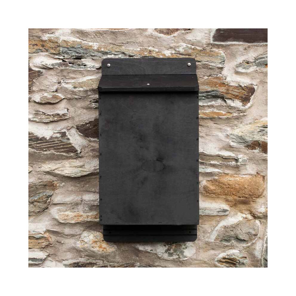Buttercup Farm Nestboxes Roost Maternity Bat Box - Plywood/Ceramic - L13 X W27 X H52 Cm