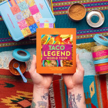 Taco Legend World Tour Cookbook Kit from The Spicery | 80+ Recipes from the USA | Easily create incredible dishes from America?s Southwestern states