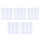 50Pcs Silver Reflective Strips for Speedmeter Durable Paper Stickers 4