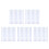 50Pcs Silver Reflective Strips for Speedmeter Durable Paper Stickers 8