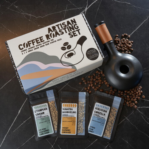Personalised Dads Coffee Roasting Gift Set Starter Kit 1