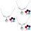 3Pcs Essential Oil Diffuser Necklace Lotus Locket Aromatherapy Choker 7