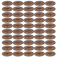 200Pcs Blank Handmade Wood Tags Small Rustic Labels for Garment Sewing