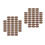 200Pcs Blank Handmade Wood Tags Small Rustic Labels for Garment Sewing 8