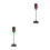 2Pcs Kids Stop Light Toy Plastic Traffic Education Playset 7