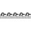 50Pcs Hard Hat Flashlight Cable Clip Mount Black Pe Accessories 8