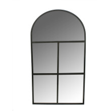 Archway Outdoor Mirror - Glass - L1.5 x W50 x H90 cm - Natural Black