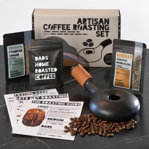 Personalised Dads Coffee Roasting Gift Set Starter Kit